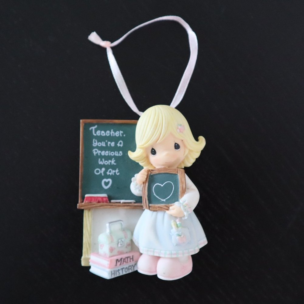 Vintage Teacher Ornament by Enesco / Vintage Enesco Teacher Gift